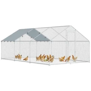 PawHut Gallinero para Exterior 300x510x190 cm