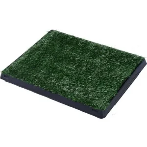 PawHut Inodoro Bandeja Perro 51x63x6cm Verde 1 Article