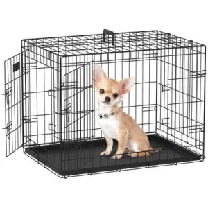 PawHut Jaula de Perro 75x48.5x53 cm Negro 1 Article