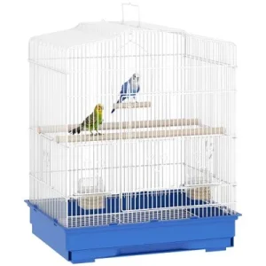 PawHut Jaula para Pájaro Azul