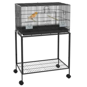 PawHut Jaula para Pájaros 77x46x119 cm