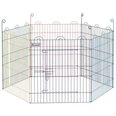 PawHut Parque para Mascota 120x120x60 cm