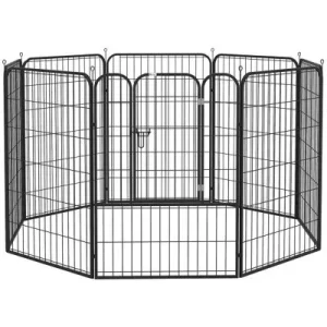 PawHut Parque para Mascota 80x100 cm Negro 1 Article