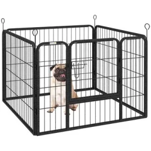PawHut Parque para Mascota 82x82x60 cm Gris 1 Article