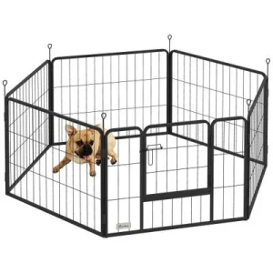 PawHut Parque para Perro 160x80x60 cm