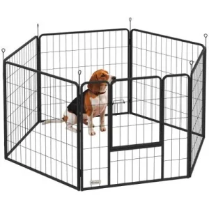 PawHut Parque para Perro 160x80x80 cm