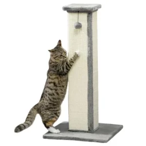 PawHut Rascador para Gato Gris