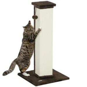PawHut Rascador para Gato Marrón