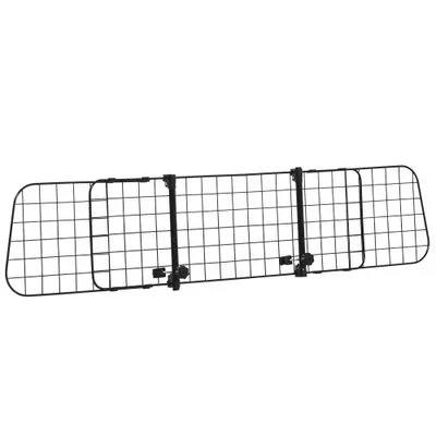 PawHut Rejilla Seguridad Coche Perro 152x30 cm Negro 1 Article