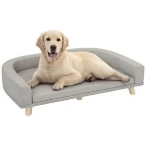 PawHut Sofá para Mascota Gris