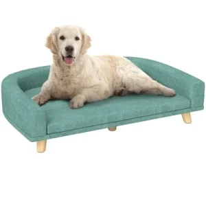 PawHut Sofá para Mascota Verde