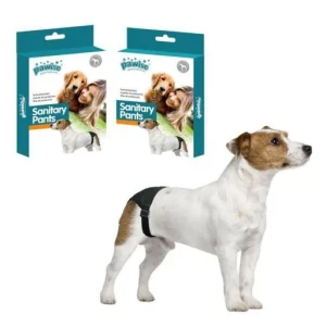 PAWISE | Sanitary Pants (Slip/braguitas Higienico Perros y Gatos) | Tallas: XS-S-L