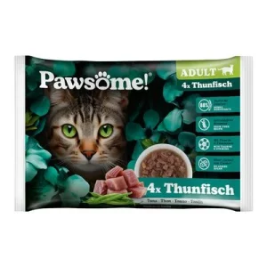 Pawsome Adult Cat 8 x 85 g - Pack ahorro Atún