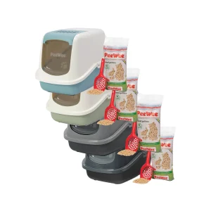 PeeWee EcoHus - Bandeja higiénica para gatos