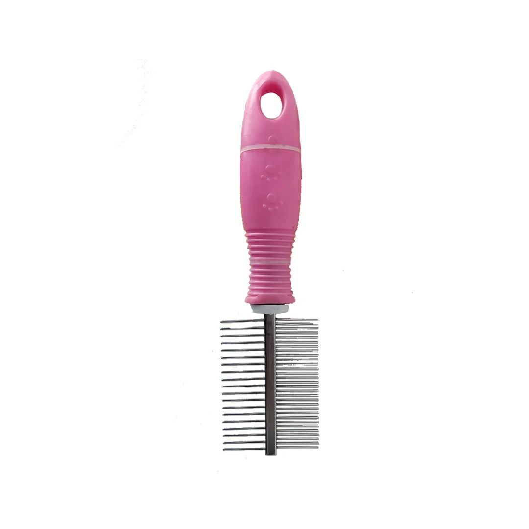 PEINE DOBLE PASO ROSA