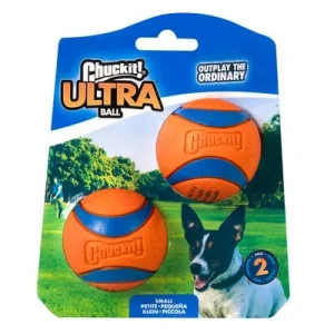 Pelota Chuckit! Ultra Ball para perros S: 5,1 cm de diámetro (2 uds.)