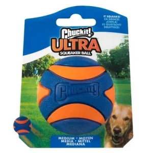 Pelota Chuckit! Ultra Squeaker para perros M: 6,4 cm de diámetro