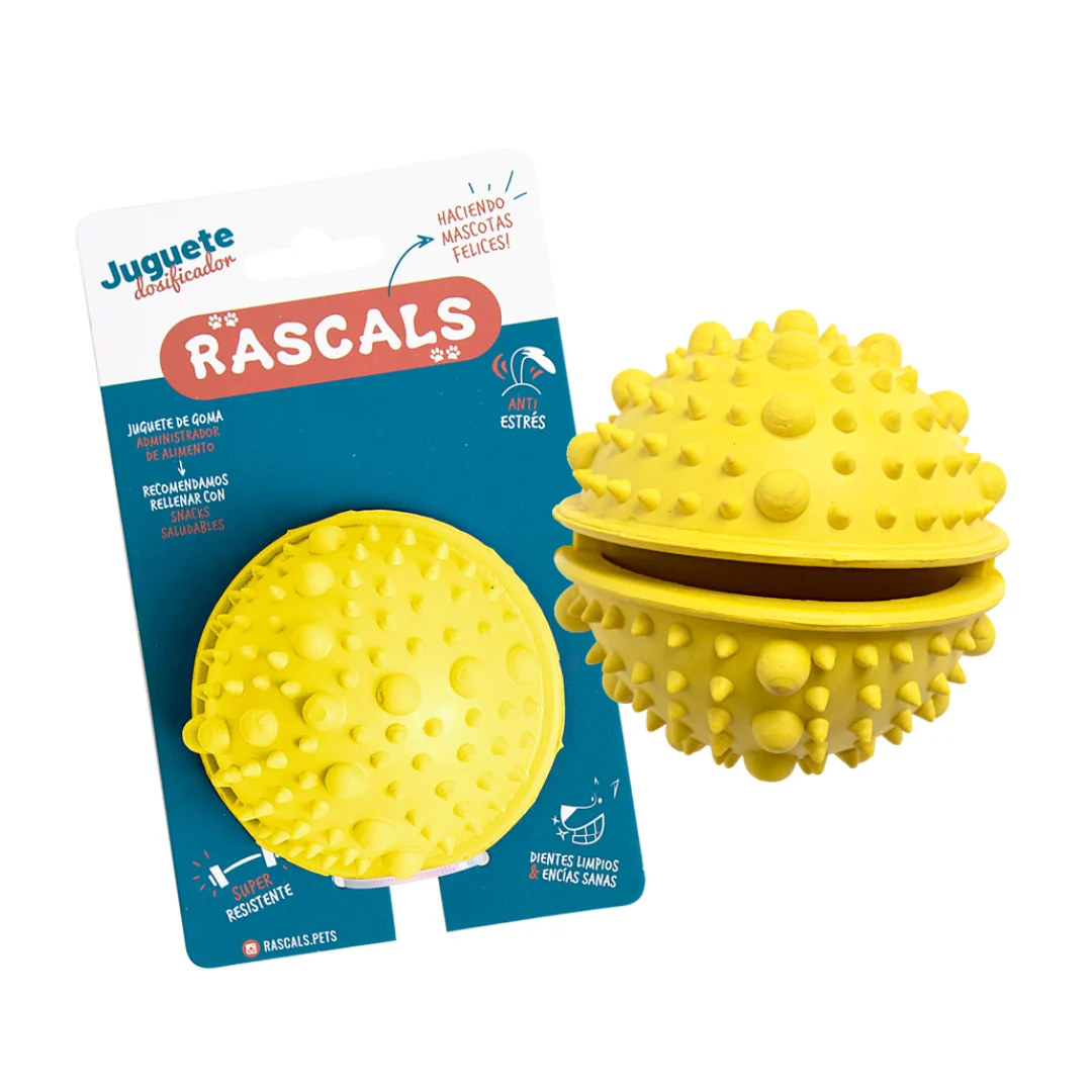 PELOTA RASCALS DISPENSADORA CON PINCHES - Image 2