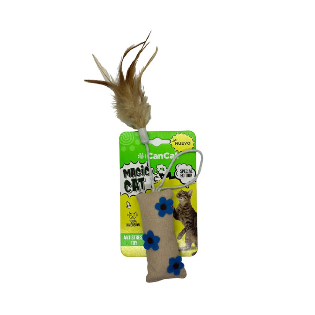 PELUCHE CON HILO Y PLUMAS CANCAT