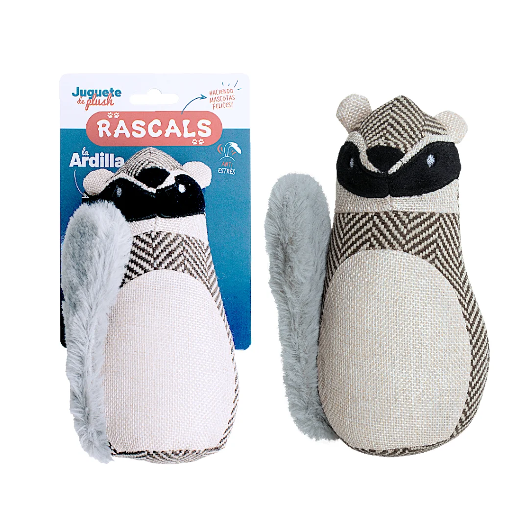 PELUCHE RASCALS ARDILLA