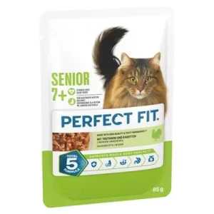 Perfect Fit 96 x 85 g - Pack Ahorro Senior, con pavo