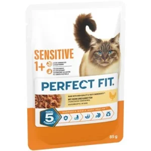 Perfect Fit Sensitive 1+ Pollo (12 x 85 g)