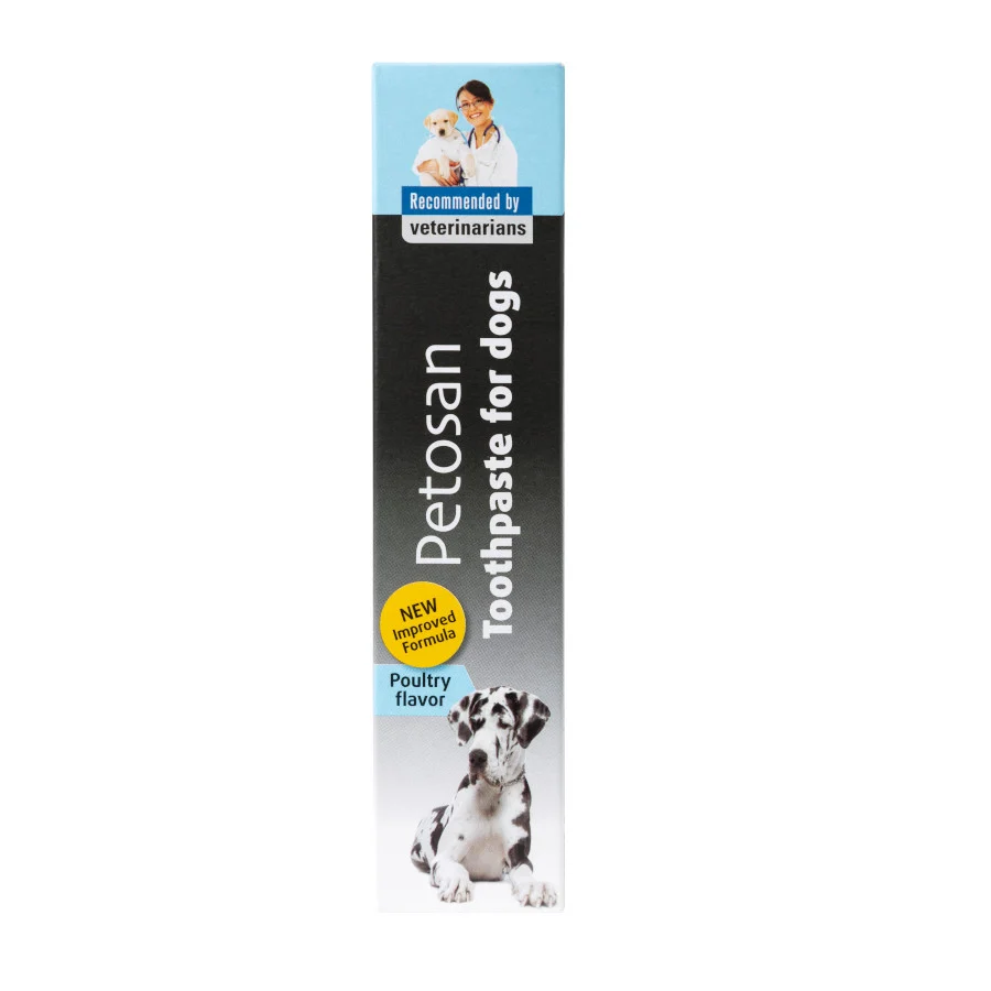 Petosan Pasta de Dientes con Sabor a Pollo para perros y gatos