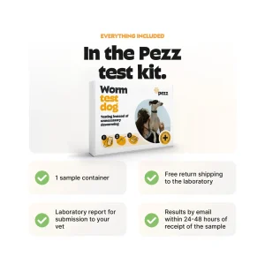 Pezz Test Estándar de Gusanos para Perros