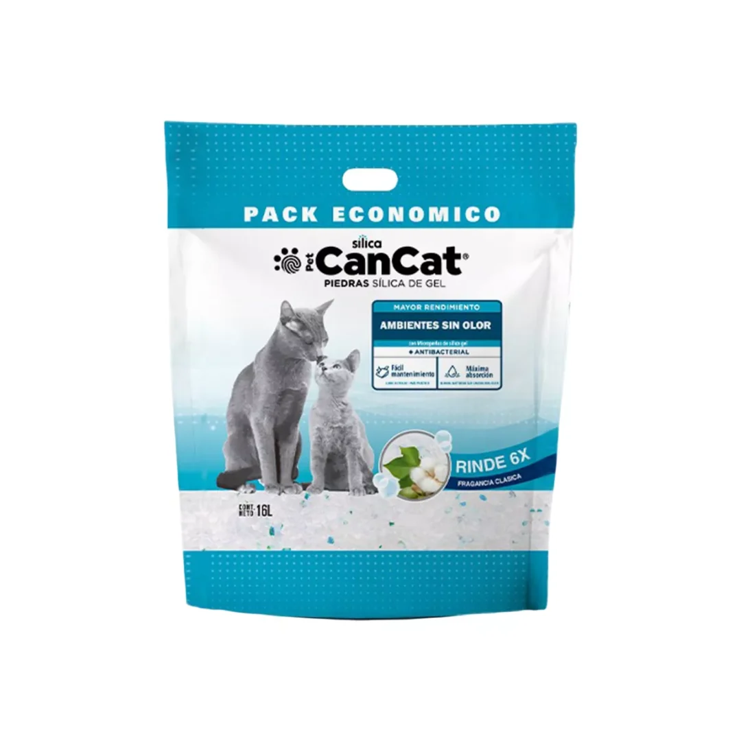 PIEDRITAS SILICA CANCAT FAMILY PACK 16 LITROS