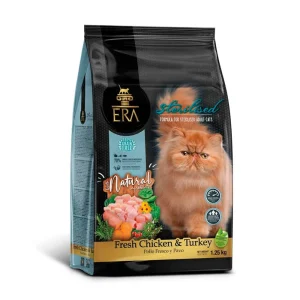 Pienso para Gatos Esterilizados ERA sin cereales de Pollo y Pavo