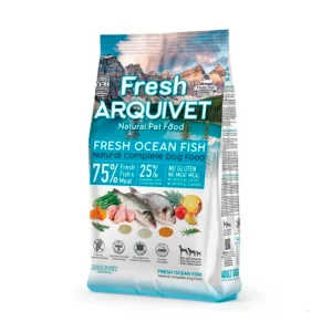 Pienso Semihúmedo de Pescado Oceánico Arquivet Fresh 2.5kg / 10kg – ¡Fórmula Exclusiva!
