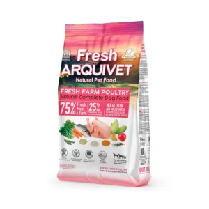 Pienso Semihúmedo de Pollo de Corral Arquivet Fresh 2.5kg / 10kg – ¡Fórmula Increíble!