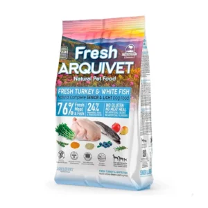 Pienso Semihúmedo para Perros Senior Arquivet Fresh 2.5kg / 10kg – ¡Fórmula Exclusiva!