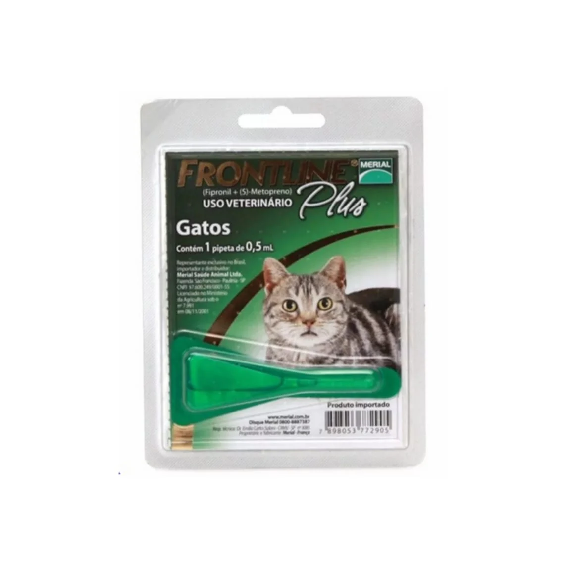 PIPETA FRONTLINE PLUS GATO