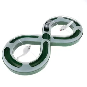 Pista de bolas con ratones TIAKI juguete para gatos 1 unidad