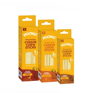 Poows Chew Sticks Queso - Perro