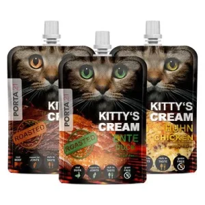 Porta 21 Kitty's Cream snacks para gatos Farm Mix 3 x 90 g (3 variedades)