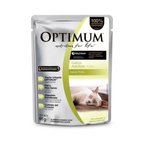 POUCH OPTIMUM GATO ADULTO 85 GR