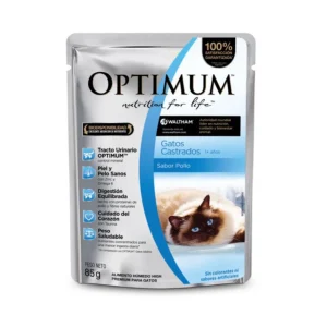 POUCH OPTIMUM GATO CASTRADO 85 GR