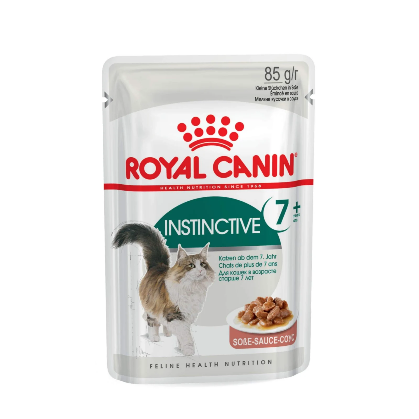 POUCH ROYAL CANIN CAT INSTINCTIVE 7+ 85 GR