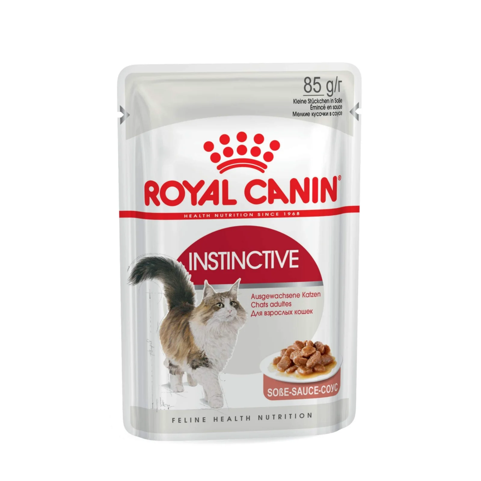 POUCH ROYAL CANIN CAT INSTINCTIVE GRAVY 85 GR