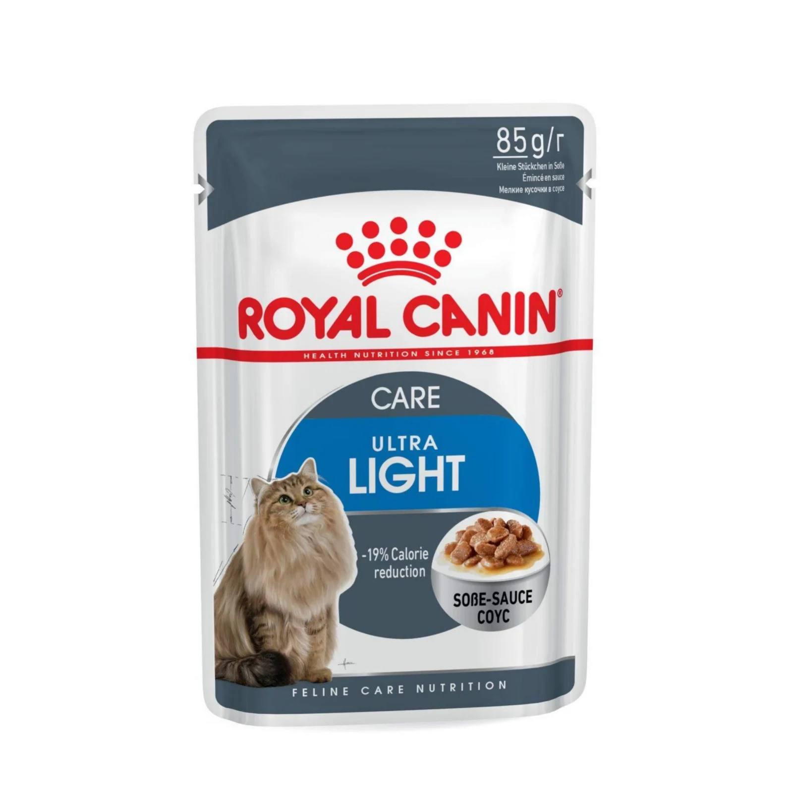 POUCH ROYAL CANIN CAT ULTRA LIGHT 85 GR