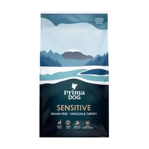 PrimaDog Adult Sensitive Sin Cereales caza y pavo 10 kg