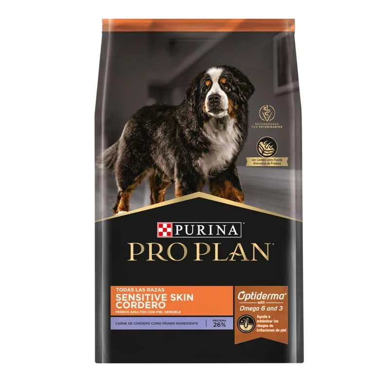 Pro Plan Alimento Seco Perro Adulto Sensitive Skin Cordero