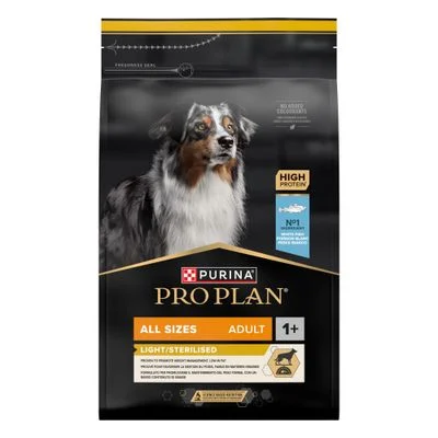 Pro Plan All Sizes Adult Light Sterilised pescado 3 kg