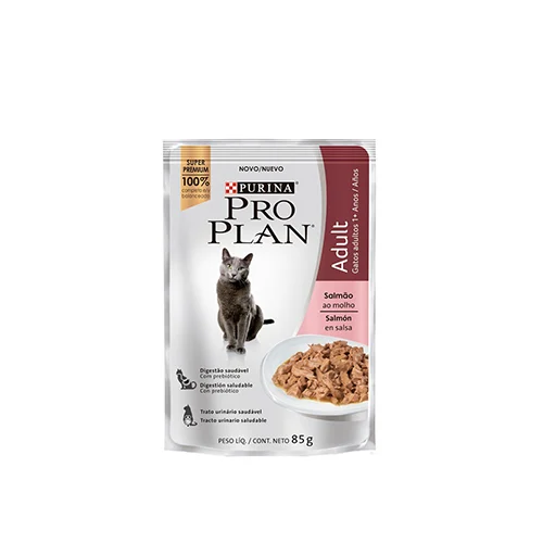 Pro Plan Pouch Alimento Húmedo Gato Salmón 85 Gr - Image 2