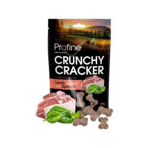 Profine Crunchy Crackers - Cordero Espinacas