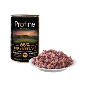 Profine Pure Meat - Comida Húmeda para Perros - Ternera
