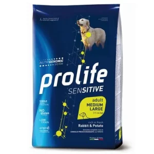 Prolife Dog Sensitive conejo y patatas 10 kg