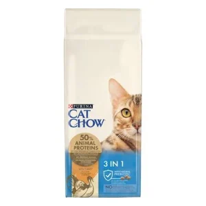 PURINA Cat Chow Special Care 3 en 1 rico en pavo 15 kg